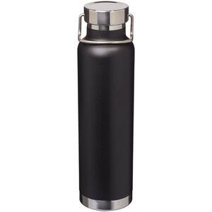 Avenue Thor Copper Vacuum Insulated Bottle / Solid Black